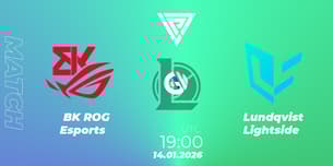BK ROG Esports VS Lundqvist Lightside