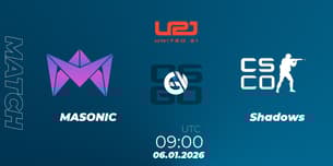 MASONIC VS Shadows MASONIC VS Shadows