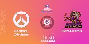 Gorilla's Disciples VS Iliad Artemis