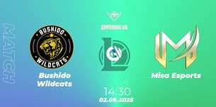Bushido Wildcats VS Misa Esports