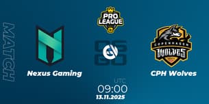 Nexus Gaming VS CPH Wolves