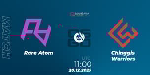 Rare Atom VS Chinggis Warriors