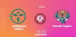 Shikigami Midori VS Tanuki Tapire