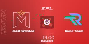 Most Wanted VS Runa Team Most Wanted VS Runa Team