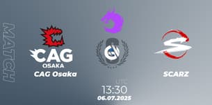 CAG Osaka VS SCARZ