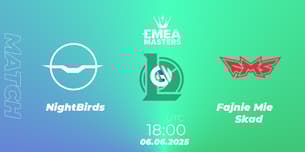 NightBirds VS Fajnie Mieć Skład