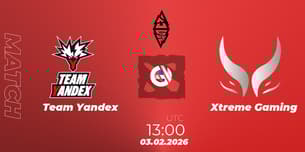 Team Yandex VS Xtreme Gaming Team Yandex VS Xtreme Gaming