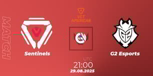 Sentinels VS G2 Esports