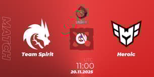 Team Spirit VS Heroic