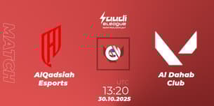 AlQadsiah Esports VS Al Dahab Club AlQadsiah Esports VS Al Dahab Club