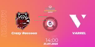 Crazy Raccoon VS VARREL Crazy Raccoon VS VARREL