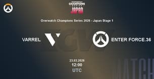 VARREL VS ENTER FORCE.36 VARREL VS ENTER FORCE.36