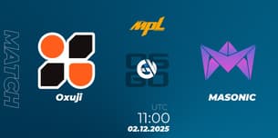 Oxuji VS MASONIC