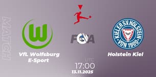 VfL Wolfsburg E-Sport VS Holstein Kiel