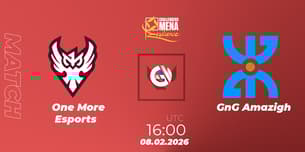 One More Esports VS GnG Amazigh