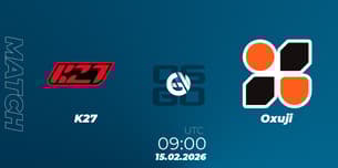 K27 VS Oxuji K27 VS Oxuji