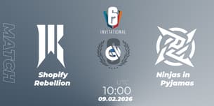 Shopify Rebellion VS Ninjas in Pyjamas