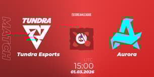 Tundra Esports VS Aurora