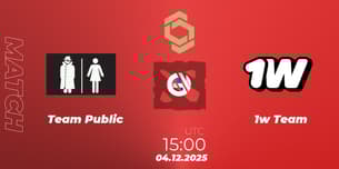 Team Public VS 1w Team Team Public VS 1w Team