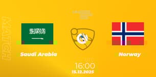 Saudi Arabia VS Norway