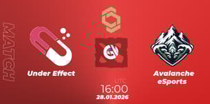Under Effect VS Avalanche eSports