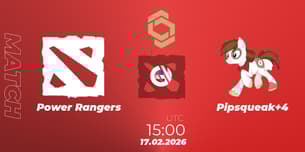 Power Rangers VS Pipsqueak+4 Power Rangers VS Pipsqueak+4