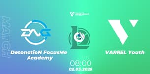 DetonatioN FocusMe Academy VS VARREL Youth