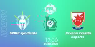 SPIKE syndicate VS Crvena zvezda Esports SPIKE syndicate VS Crvena zvezda Esports