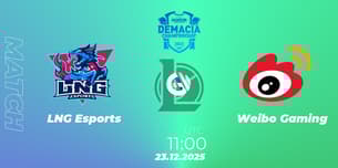 LNG Esports VS Weibo Gaming