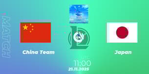 China Team VS Japan