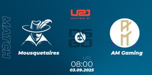 Mousquetaires VS AM Gaming