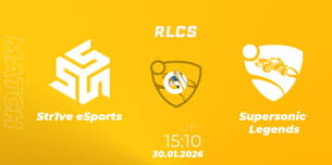 Str1ve eSports VS Supersonic Legends Str1ve eSports VS Supersonic Legends
