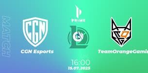 CGN Esports VS TeamOrangeGaming