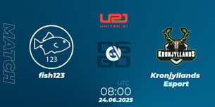 fish123 VS Kronjyllands Esport
