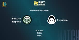 Barcząca Esports VS Forsaken