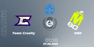Team Cruelty VS M80