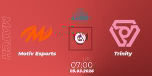 Motiv Esports VS Trinity Motiv Esports VS Trinity