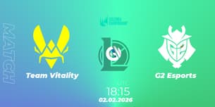 Team Vitality VS G2 Esports