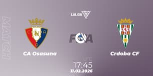 CA Osasuna VS Córdoba CF