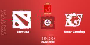 Mervox VS Roar Gaming
