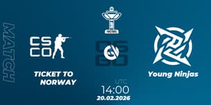 TICKET TO NORWAY VS Young Ninjas
