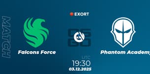Falcons Force VS Phantom Academy