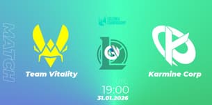 Team Vitality VS Karmine Corp Team Vitality VS Karmine Corp