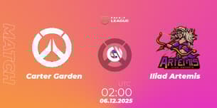 Carter Garden VS Iliad Artemis