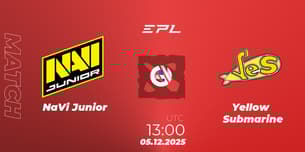 NaVi Junior VS Yellow Submarine