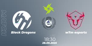 Black Dragons VS w7m esports