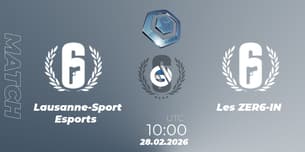Lausanne-Sport Esports VS Les ZER6-IN