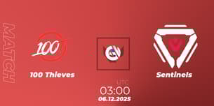 100 Thieves VS Sentinels