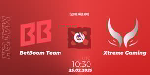 BetBoom Team VS Xtreme Gaming BetBoom Team VS Xtreme Gaming