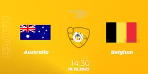 Australia VS Belgium